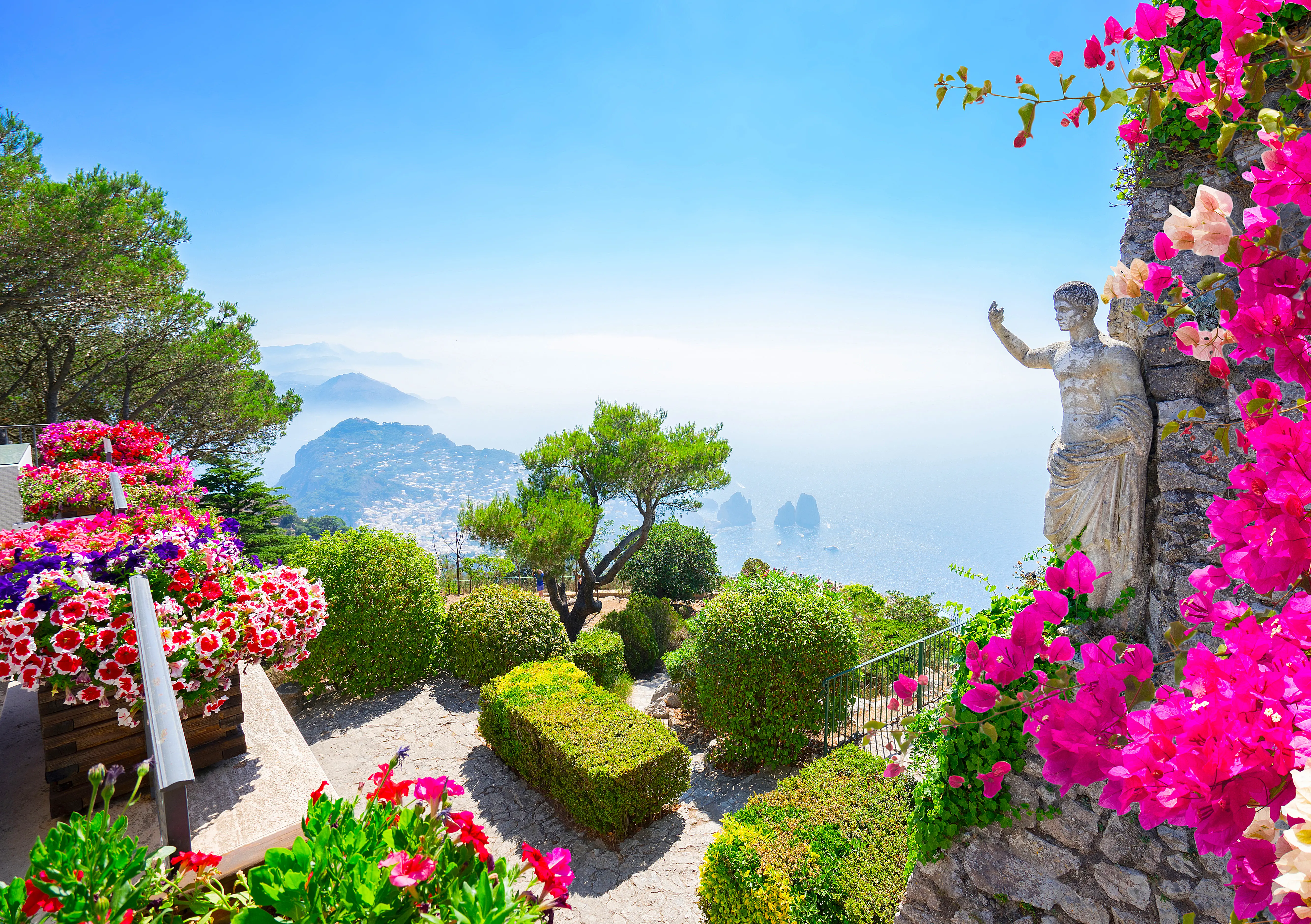 View from Mount Solaro, Capri