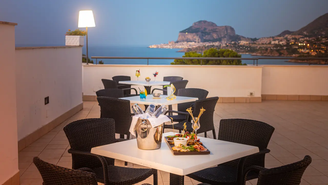 Hotel Baia del Capitano, Mazzaforno, terrace