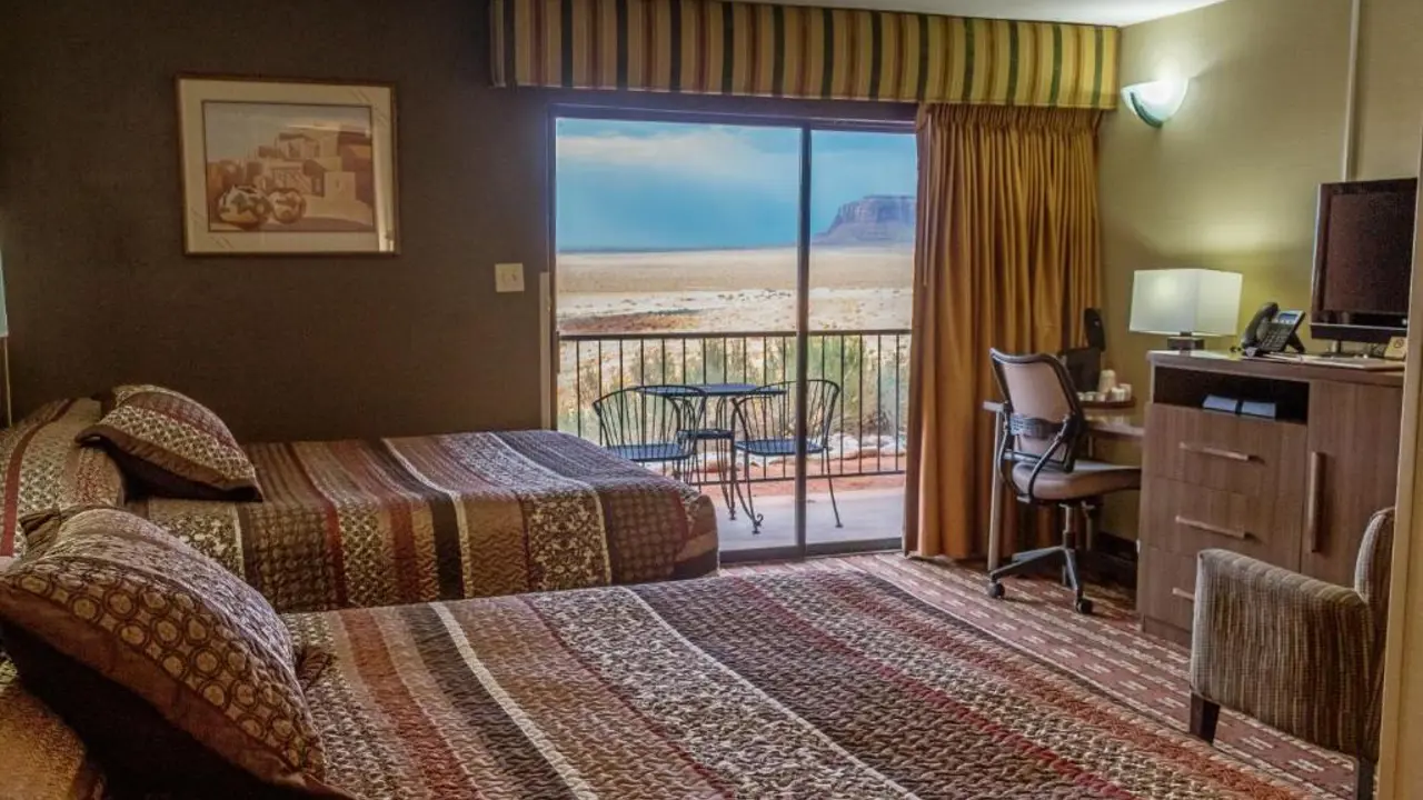 Goulding’s Lodge, Monument Valley, bedroom