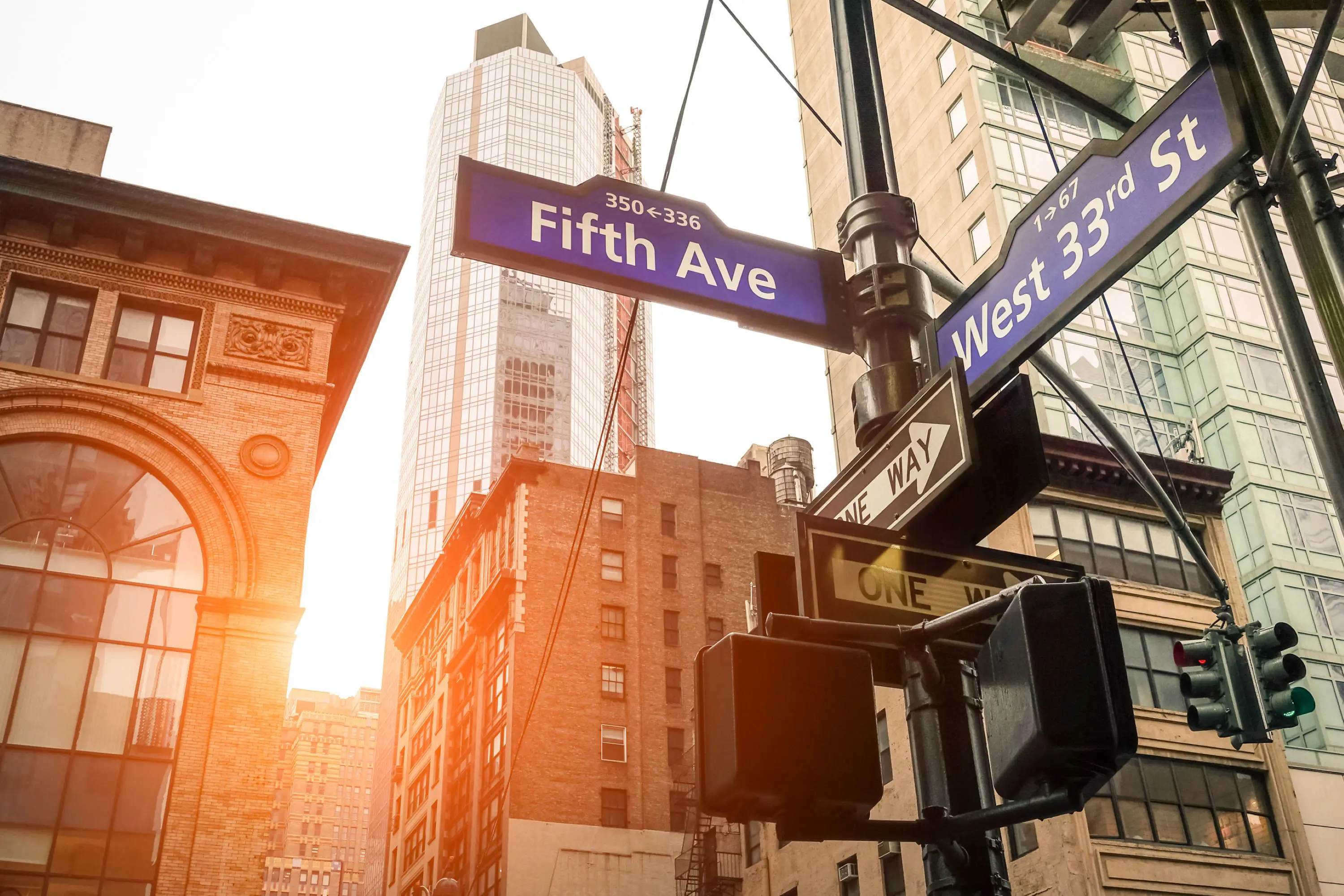 Street sign, New York, USA