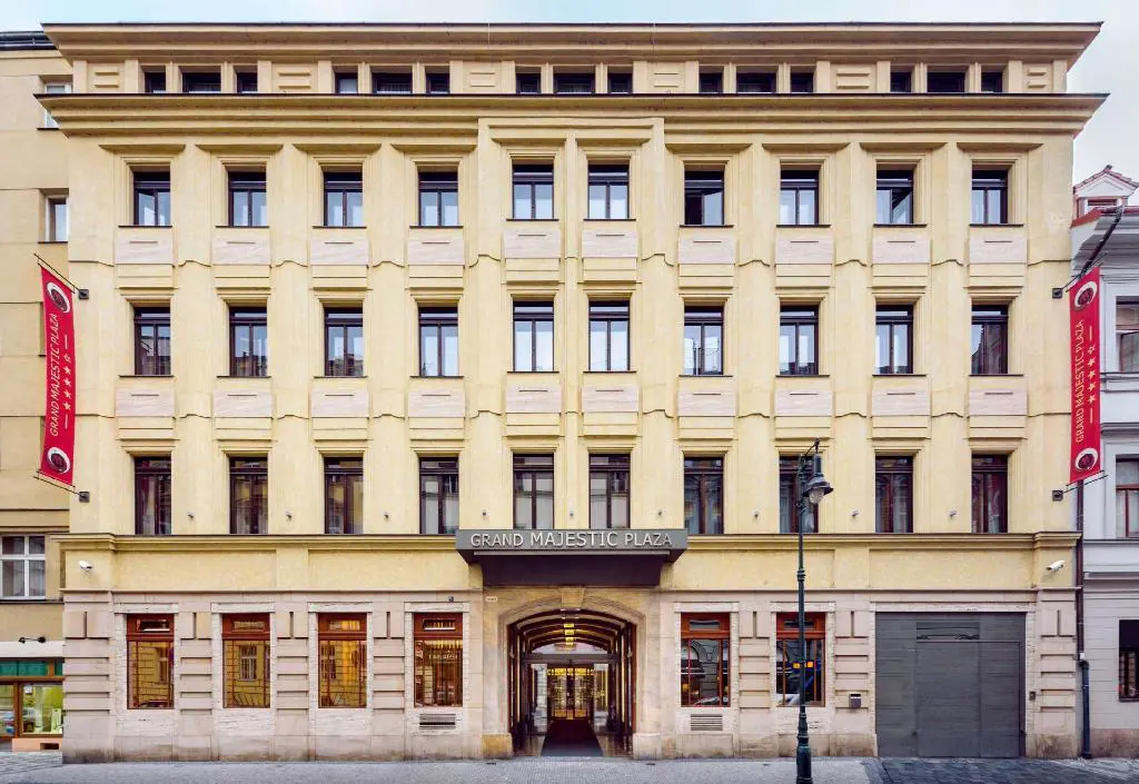 Grand Majestic Hotel, Prague Exterior