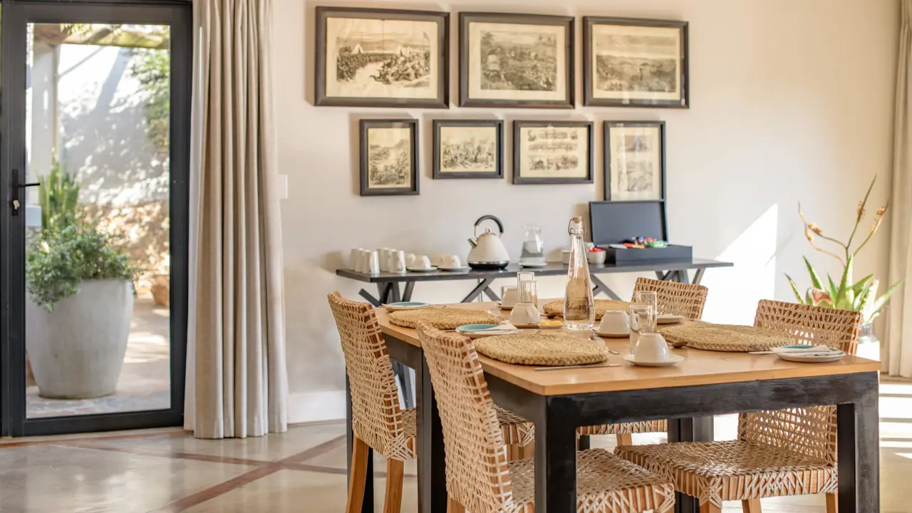 Valley Lodge, Babanango Game Reserve, Dining Room