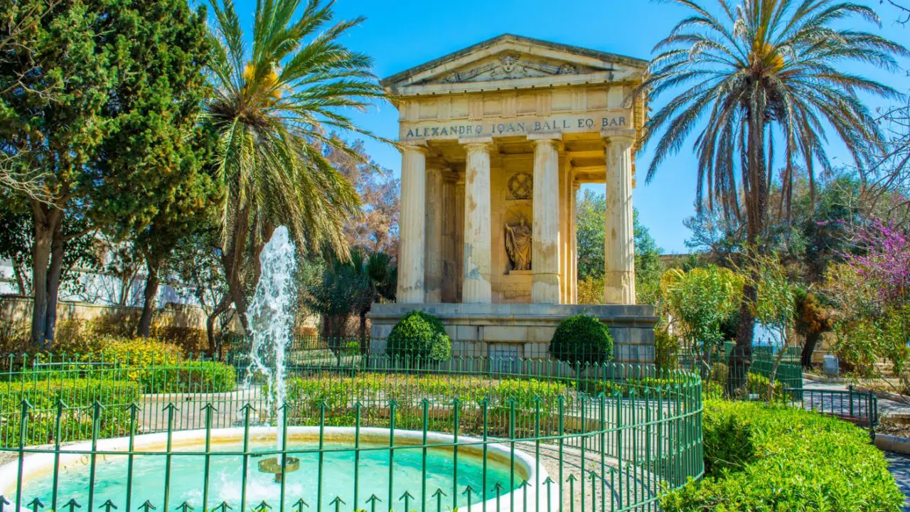 Barrakka Gardens, Valletta