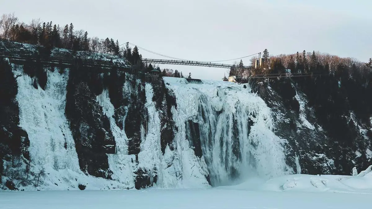 Montmorency Falls, Quebec Province, Canada
