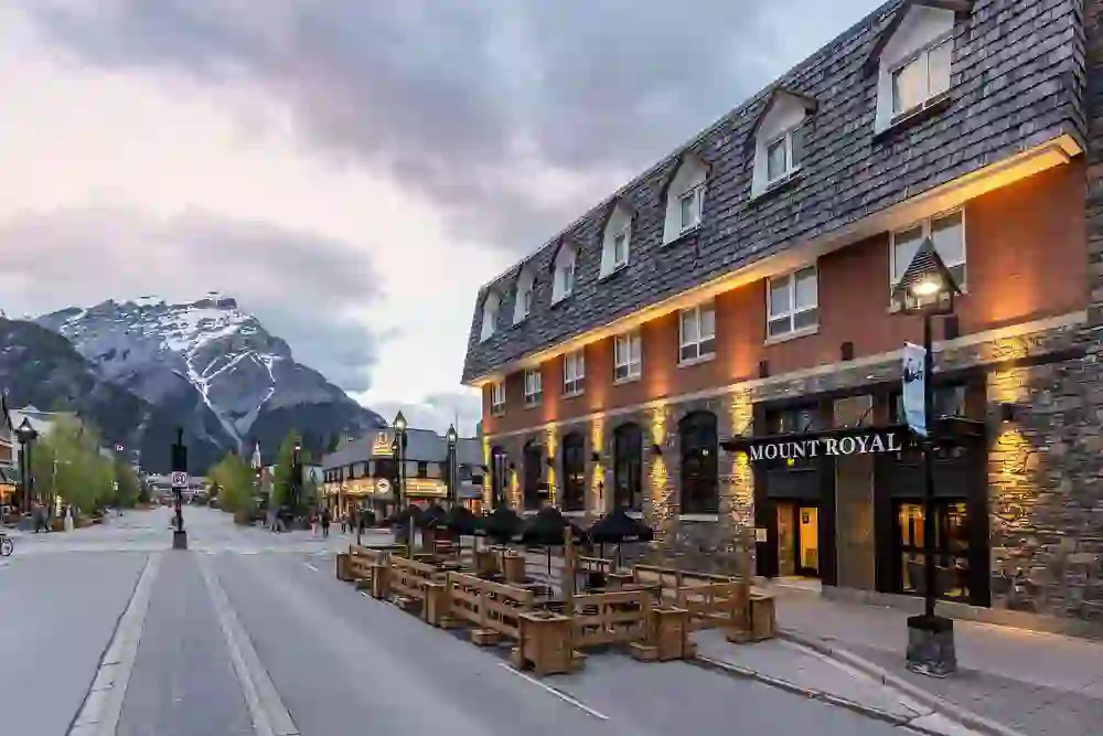 Mount Royal Hotel, Banff, exterior
