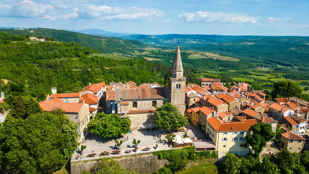 Grožnjan, Istria Peninsula, Croatia
