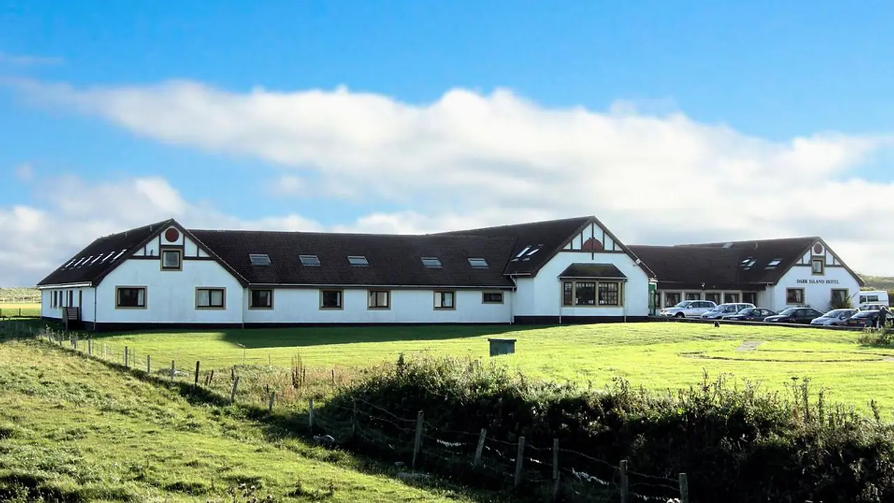 The Dark Island Hotel, Benbecula, exterior