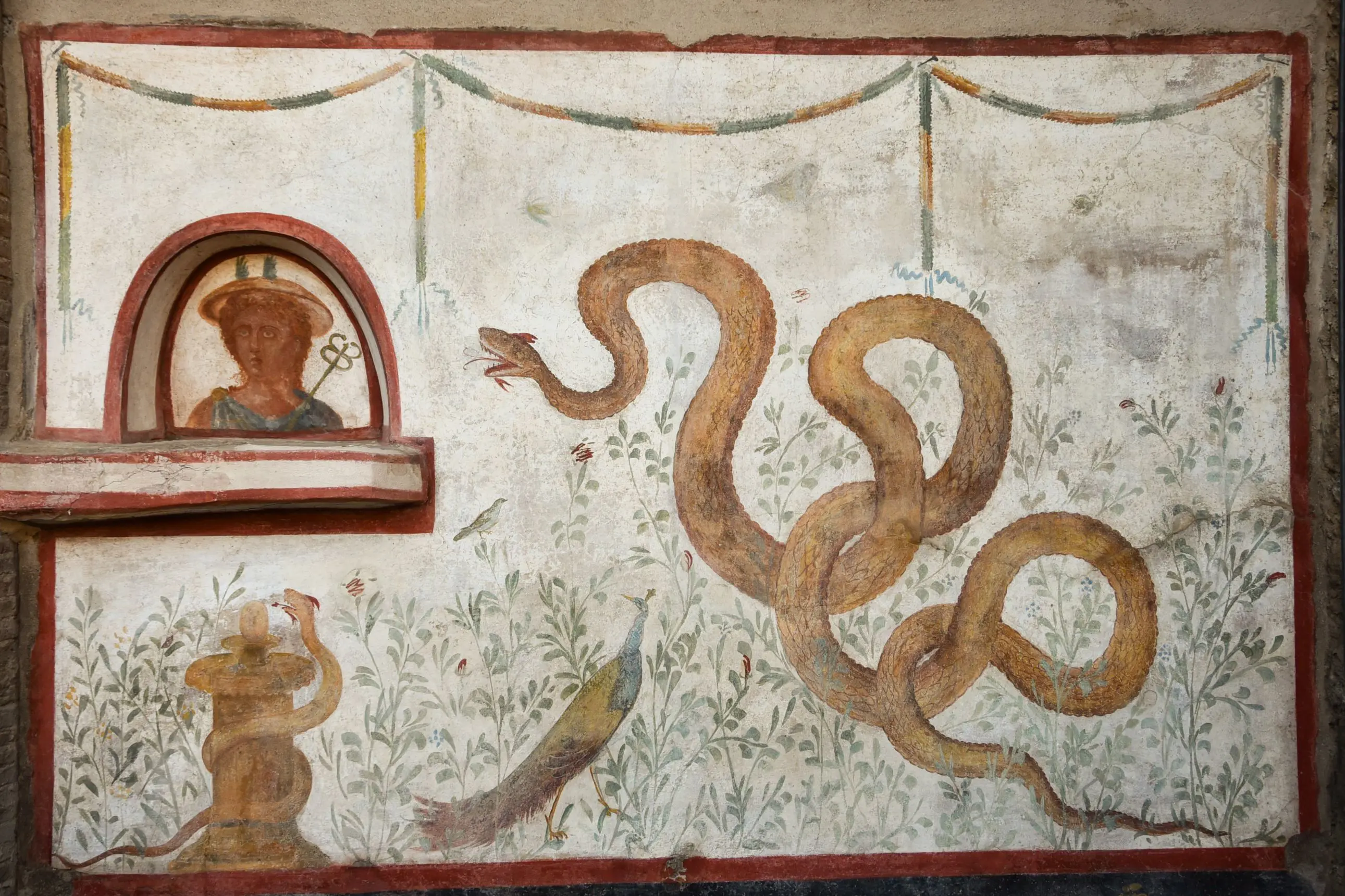 House of the Cryptoporticus pompeii painting