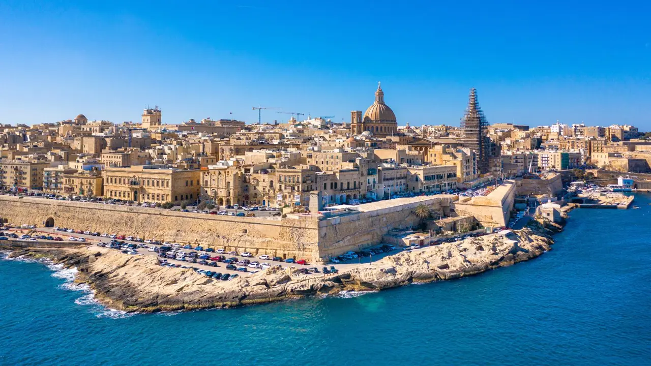 View of Valletta, the capital of Malta