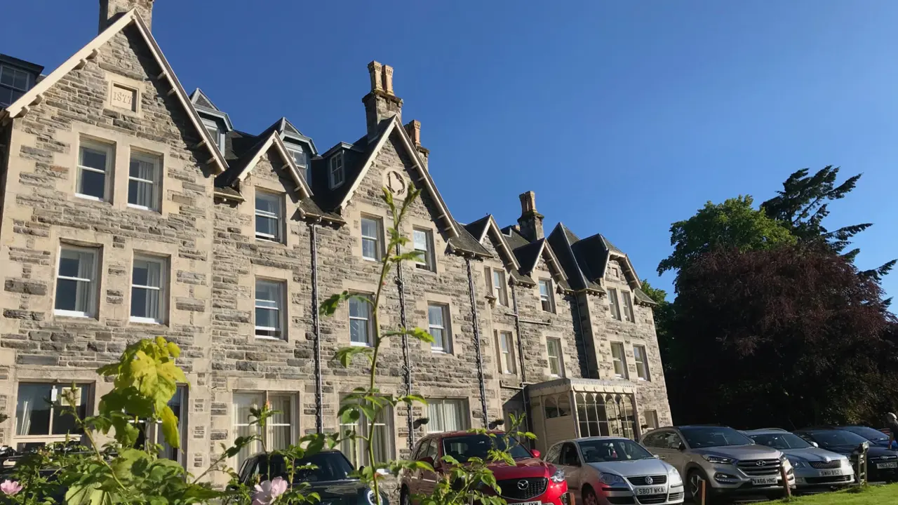 Ben Wyvis Hotel, Strathpeffer, exterior