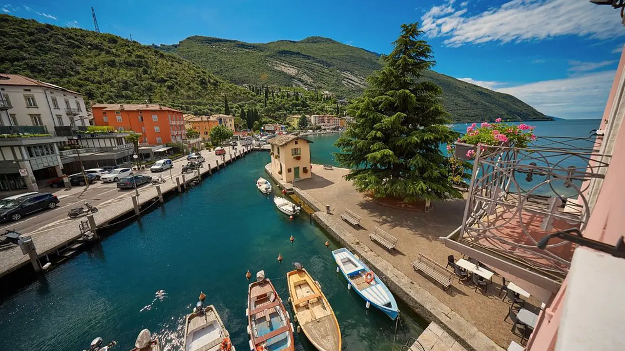 Hotel Geier, Torbole, View From Hotel