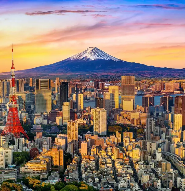 Sh_2479993441 Tokyo and Mount Fuji, Japan