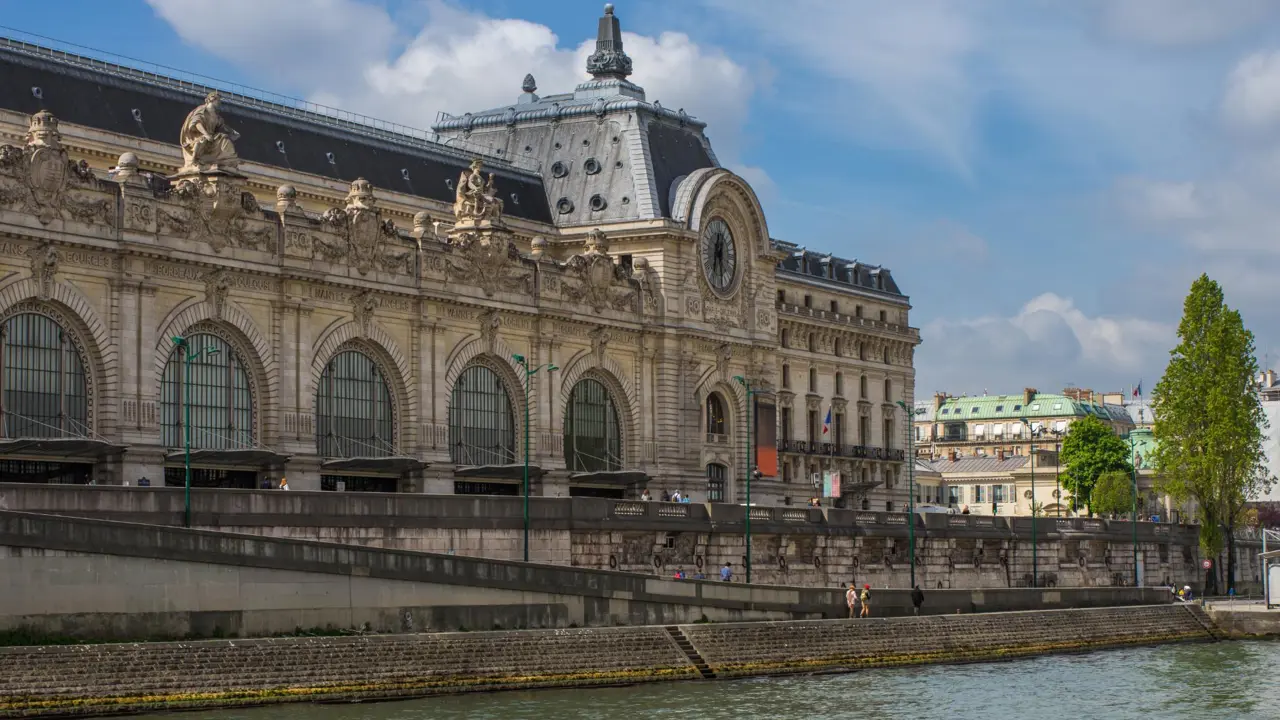 Musée D’Orsay Museum on the River Seine, Paris, France 