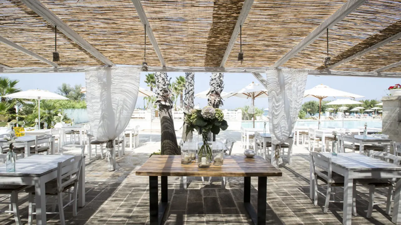 Hotel Canne Bianche, Torre Canne, Terrace