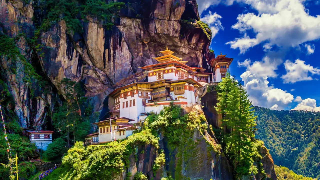 Tiger's Nest Monastery, Taktshang Goemba, Paro, Bhutan