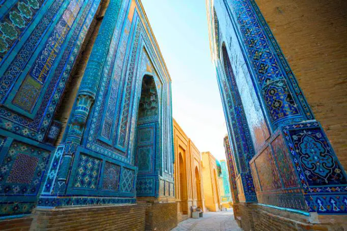 Shakhi-Zinda Necropolis, Samarkand, Uzbekistan