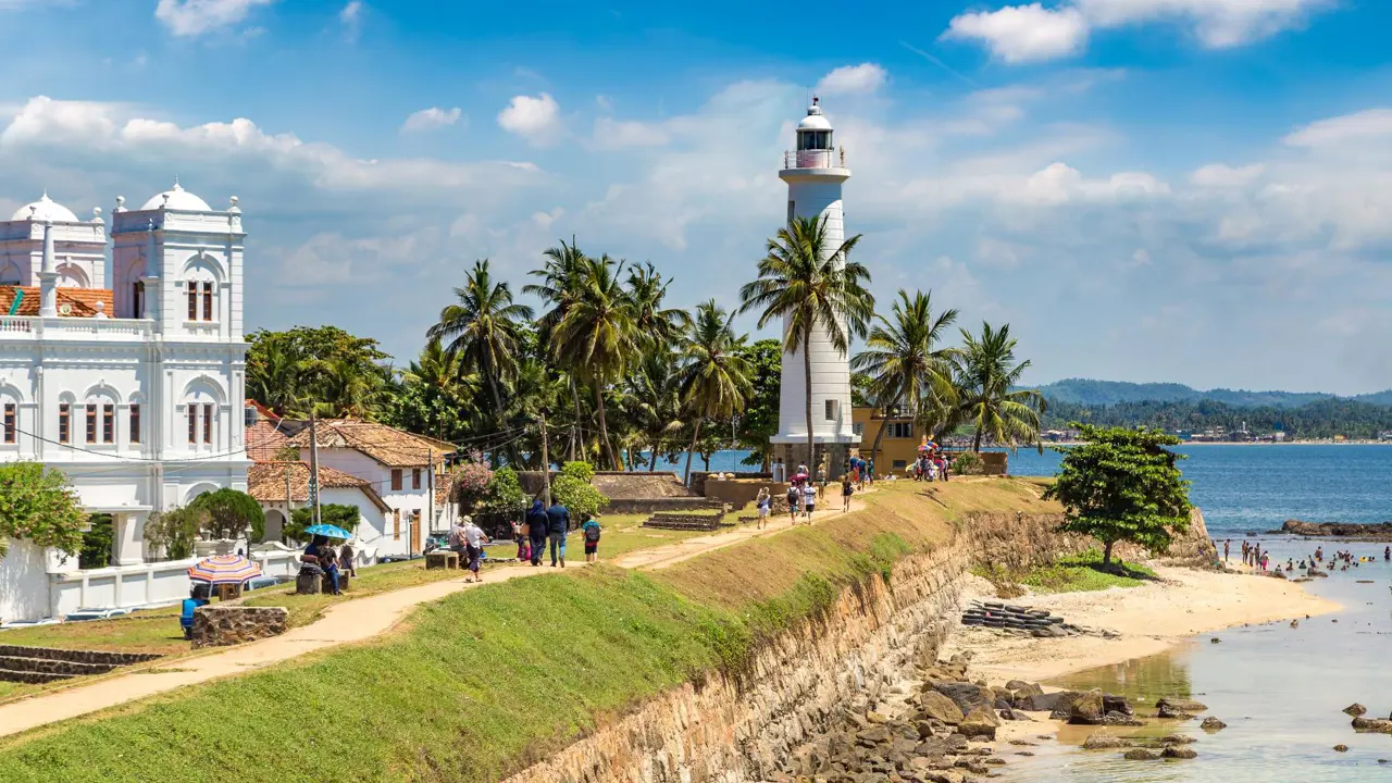 Galle Lighthouse, Galle Fort, Galle Southern Province, Sri Lanka