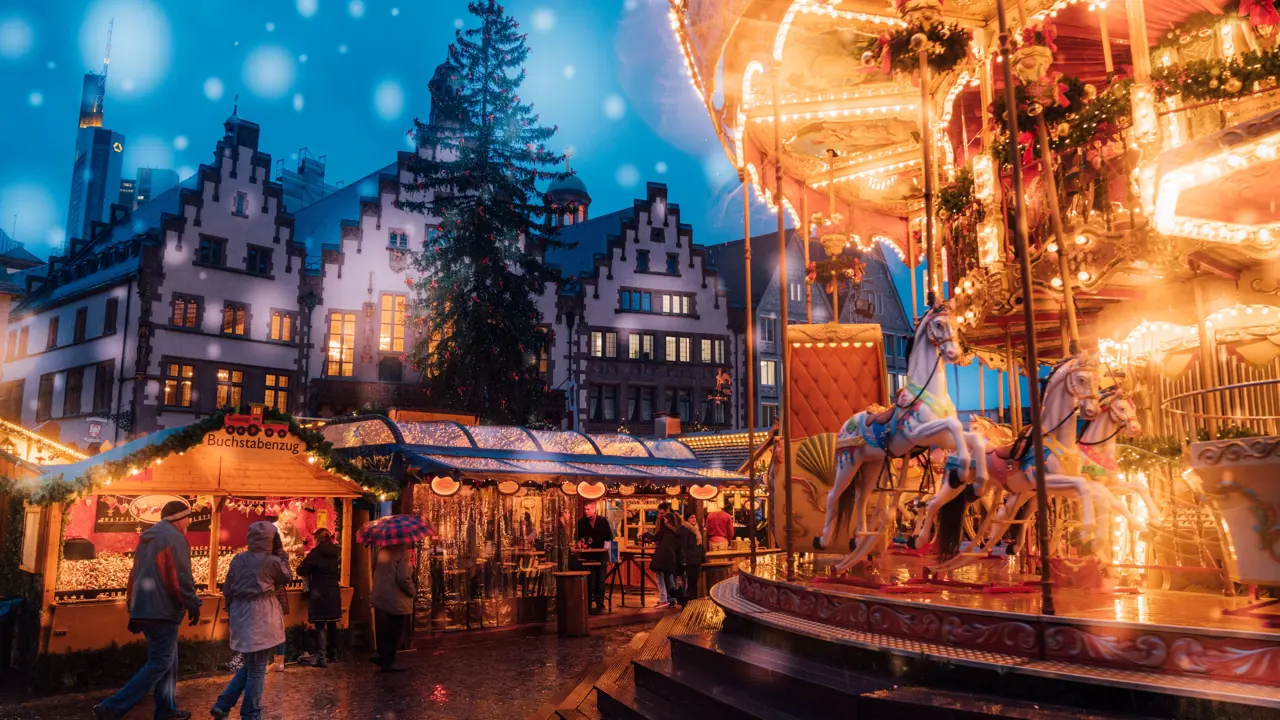 Christmas market, Frankfurt