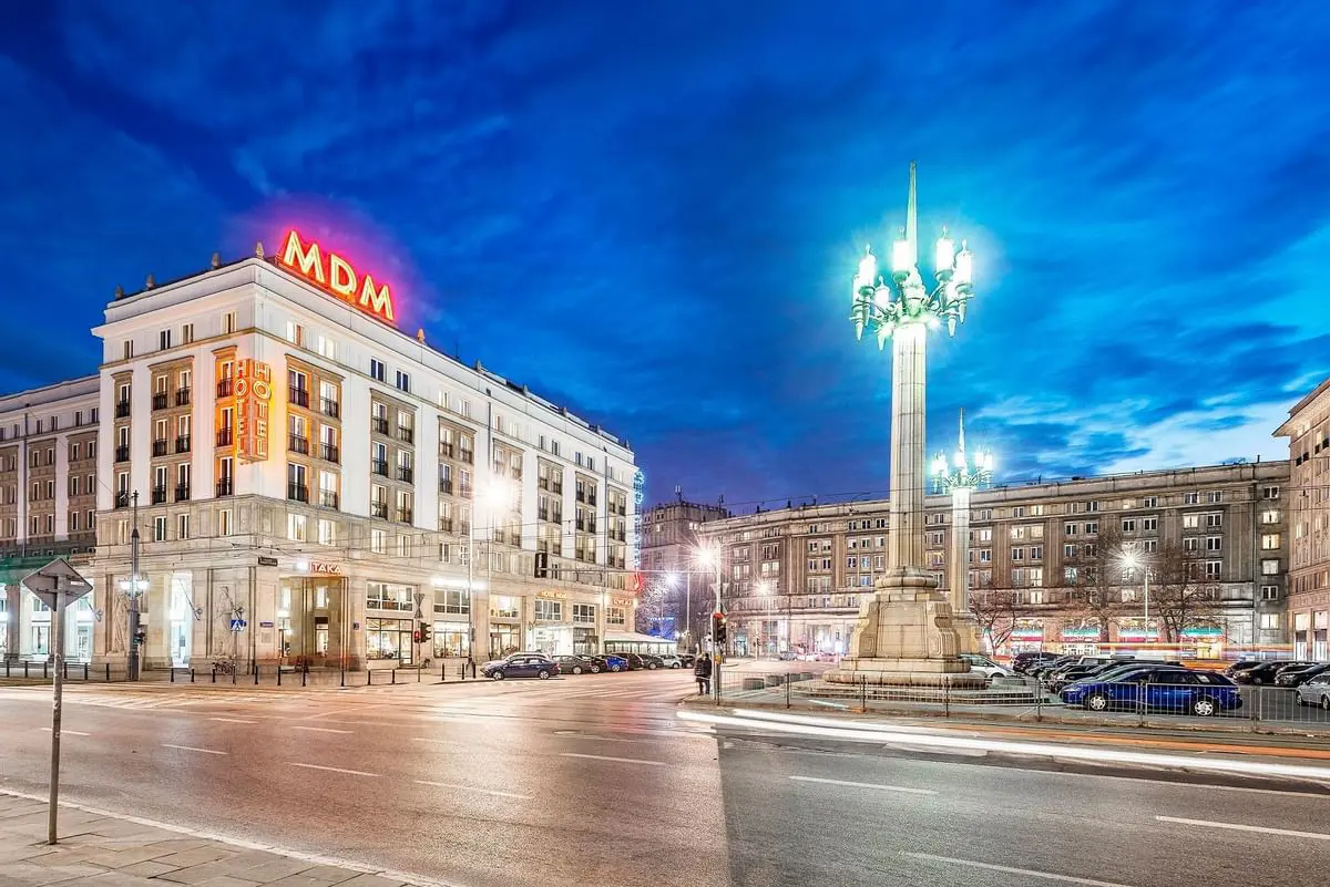 Hotel MDM, Warsaw, exterior