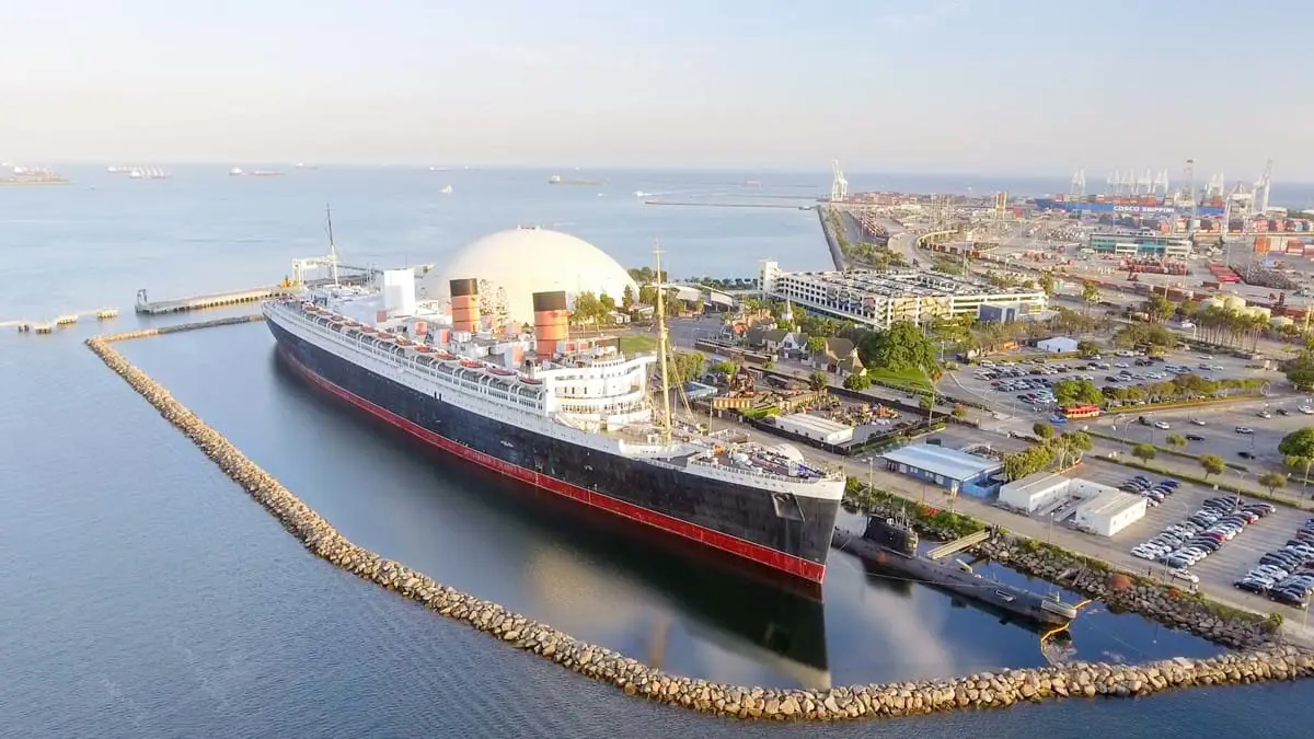 Rms Queen Mary, Long Beach, California, USA