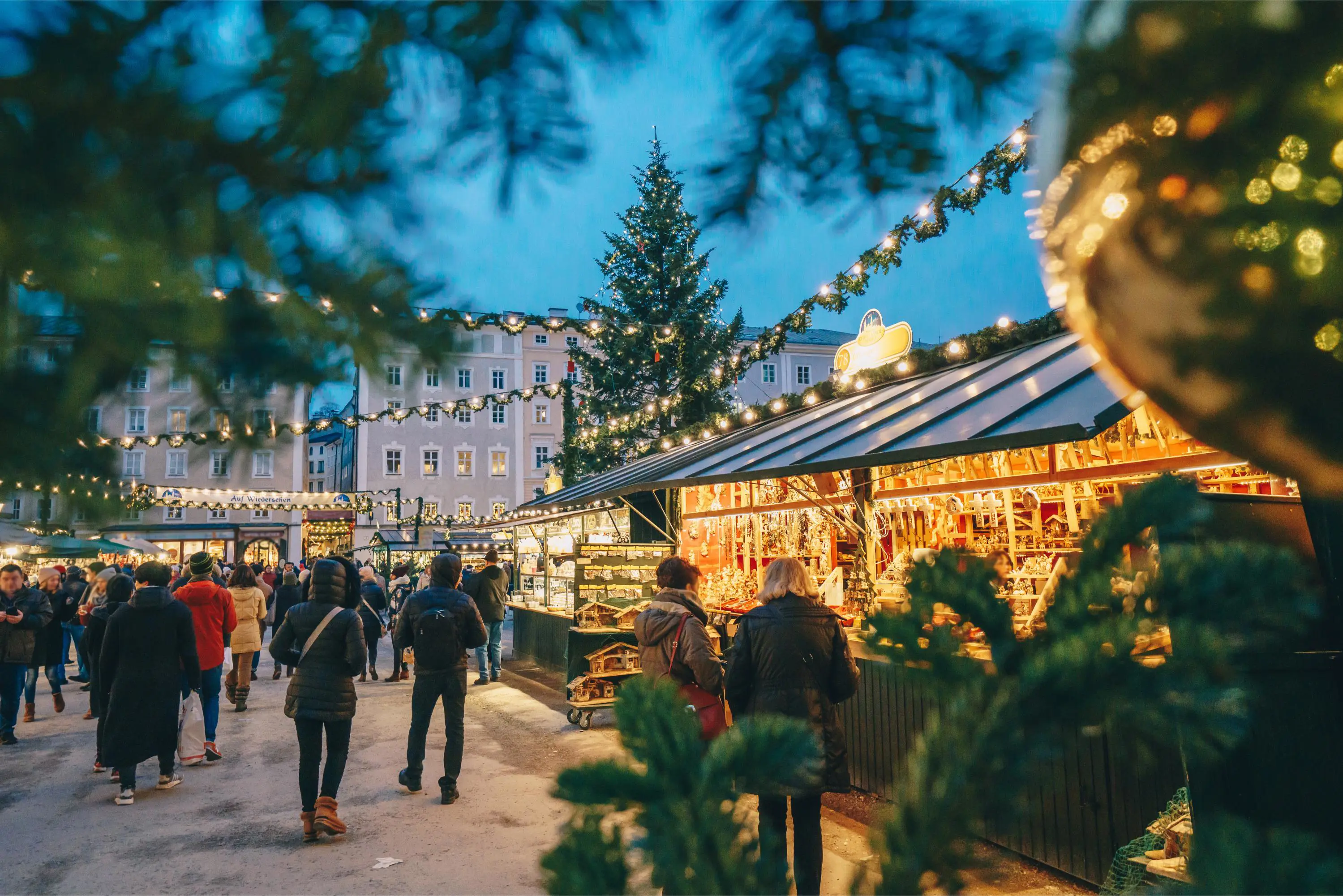 Christmas market, Salzburg 