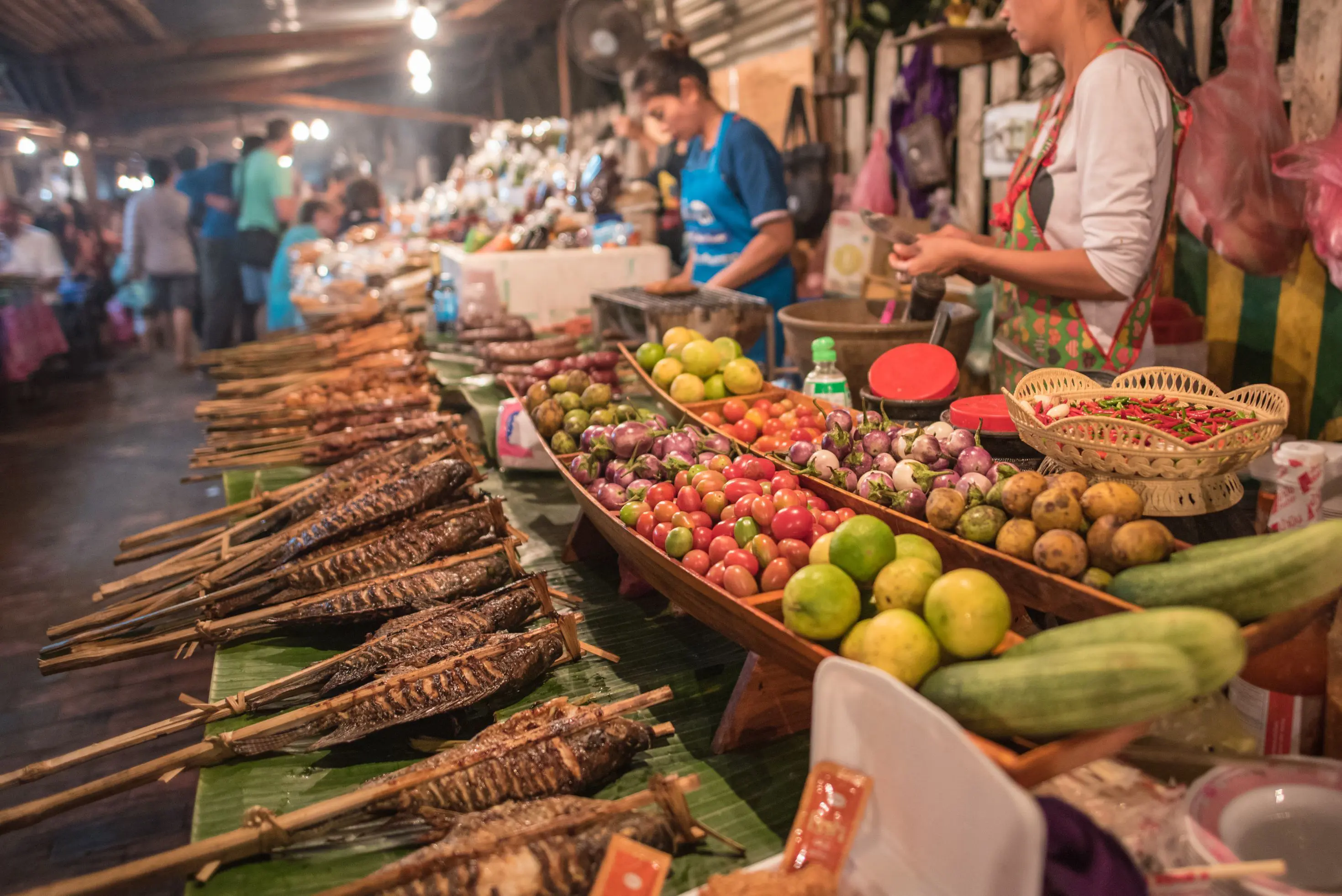 Street food, Luang Prabang, Laos