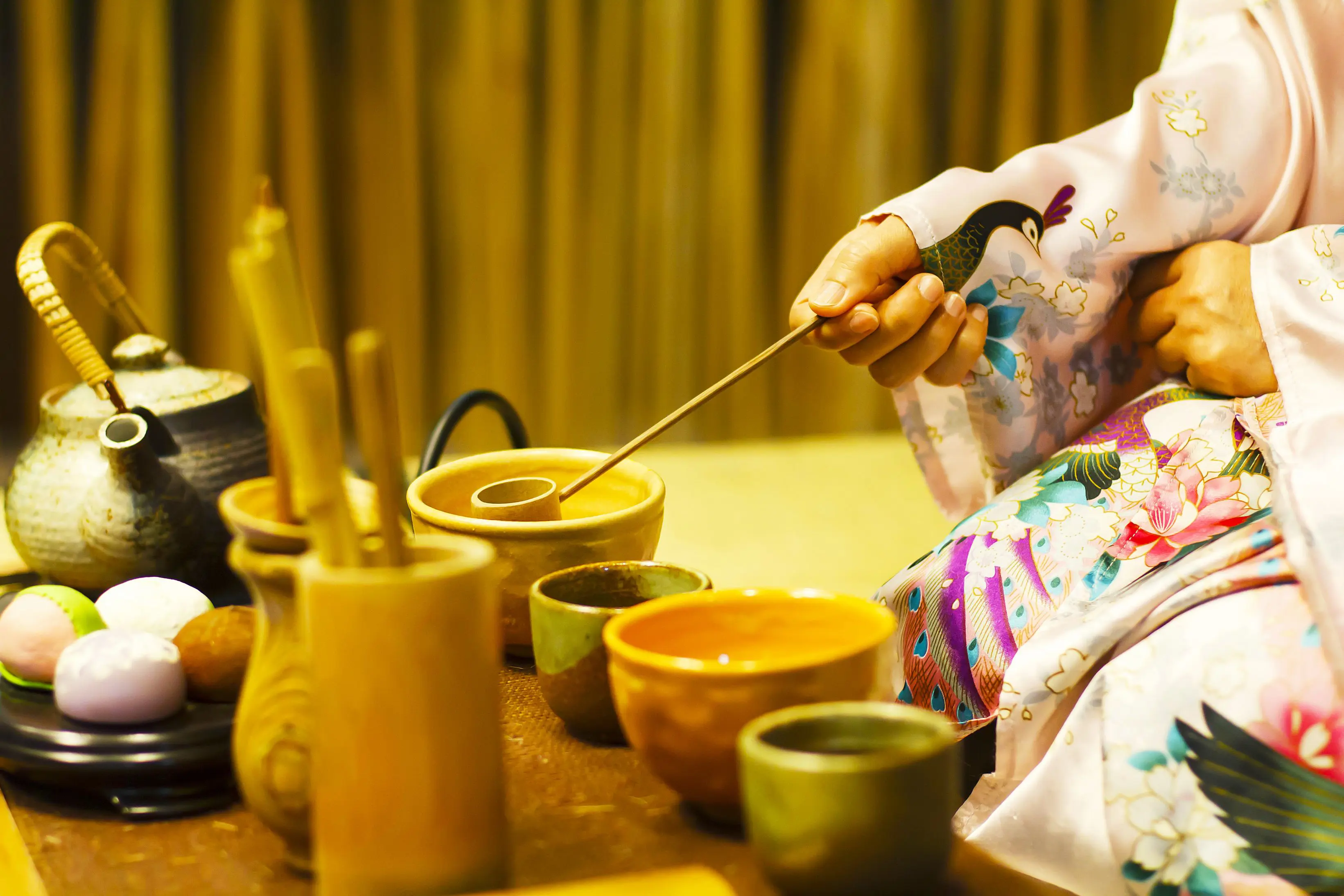 Traditional Japanese tea ceremony