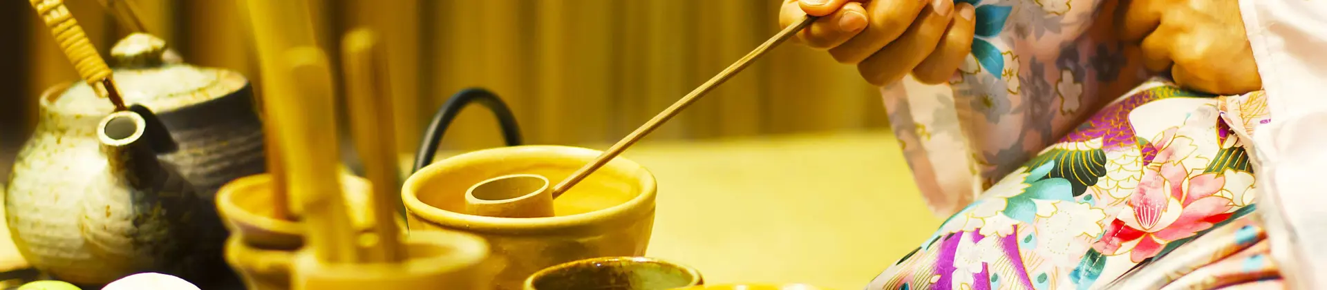 Traditional Japanese tea ceremony