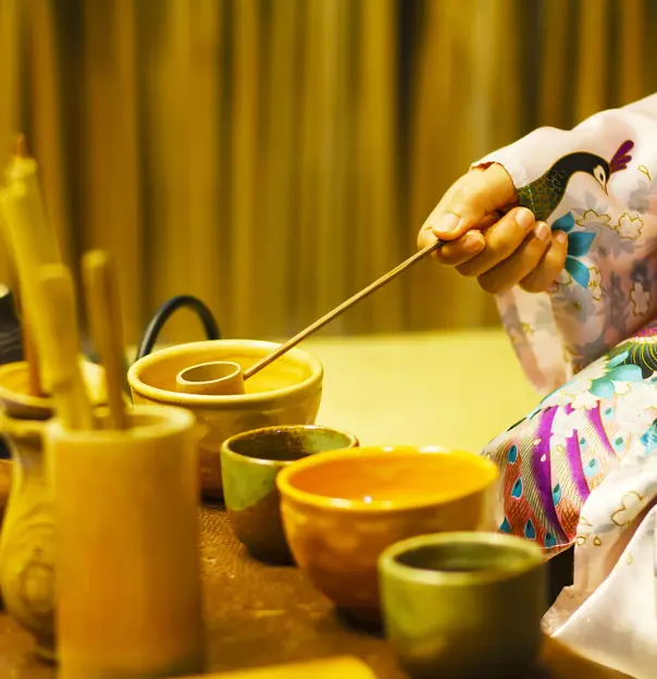 Traditional Japanese tea ceremony