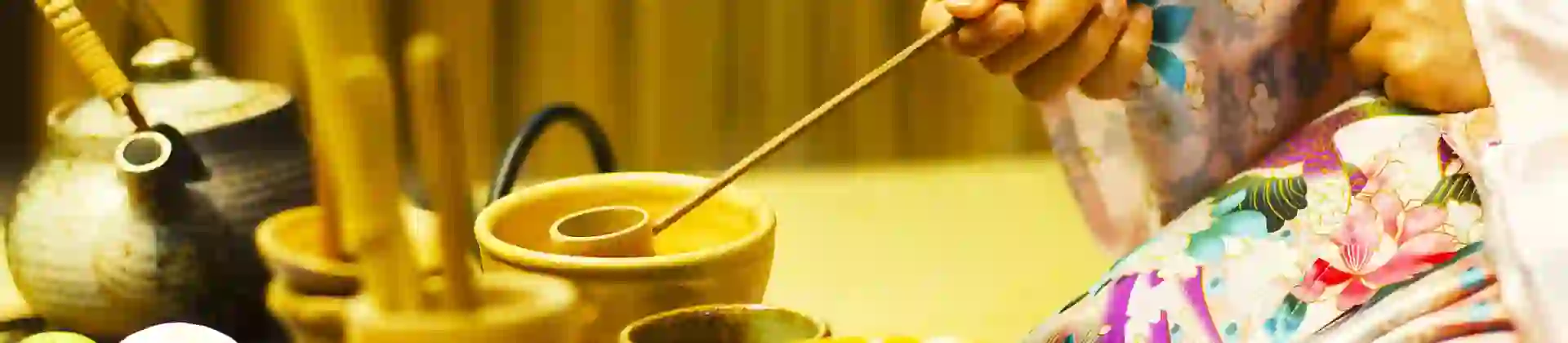 Traditional Japanese tea ceremony