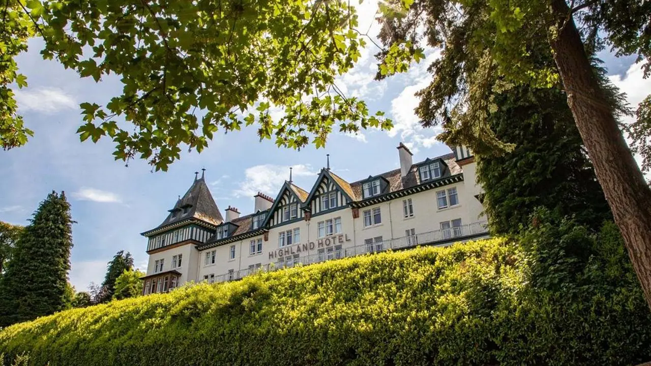 The Highland Hotel, Strathpeffer, exterior