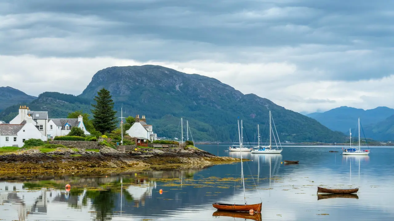 Plockton, Loch Carron, Highlands, Scotland