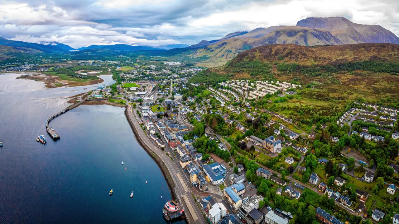 Fort William, Loch Linnhe, western Scottish Highlands