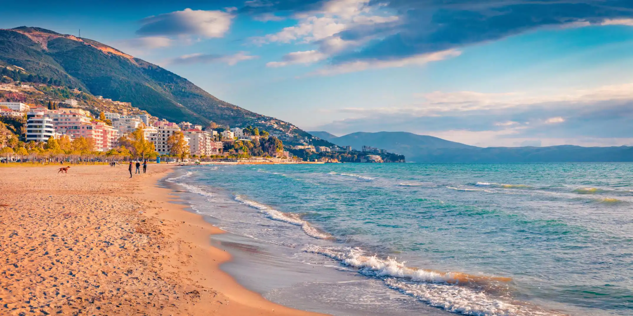 Beach at Vlorë