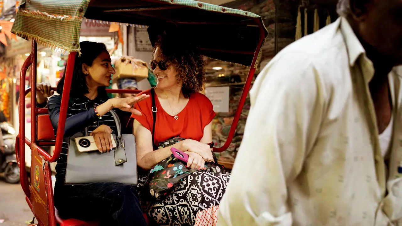 Rickshaw Ride, Delhi