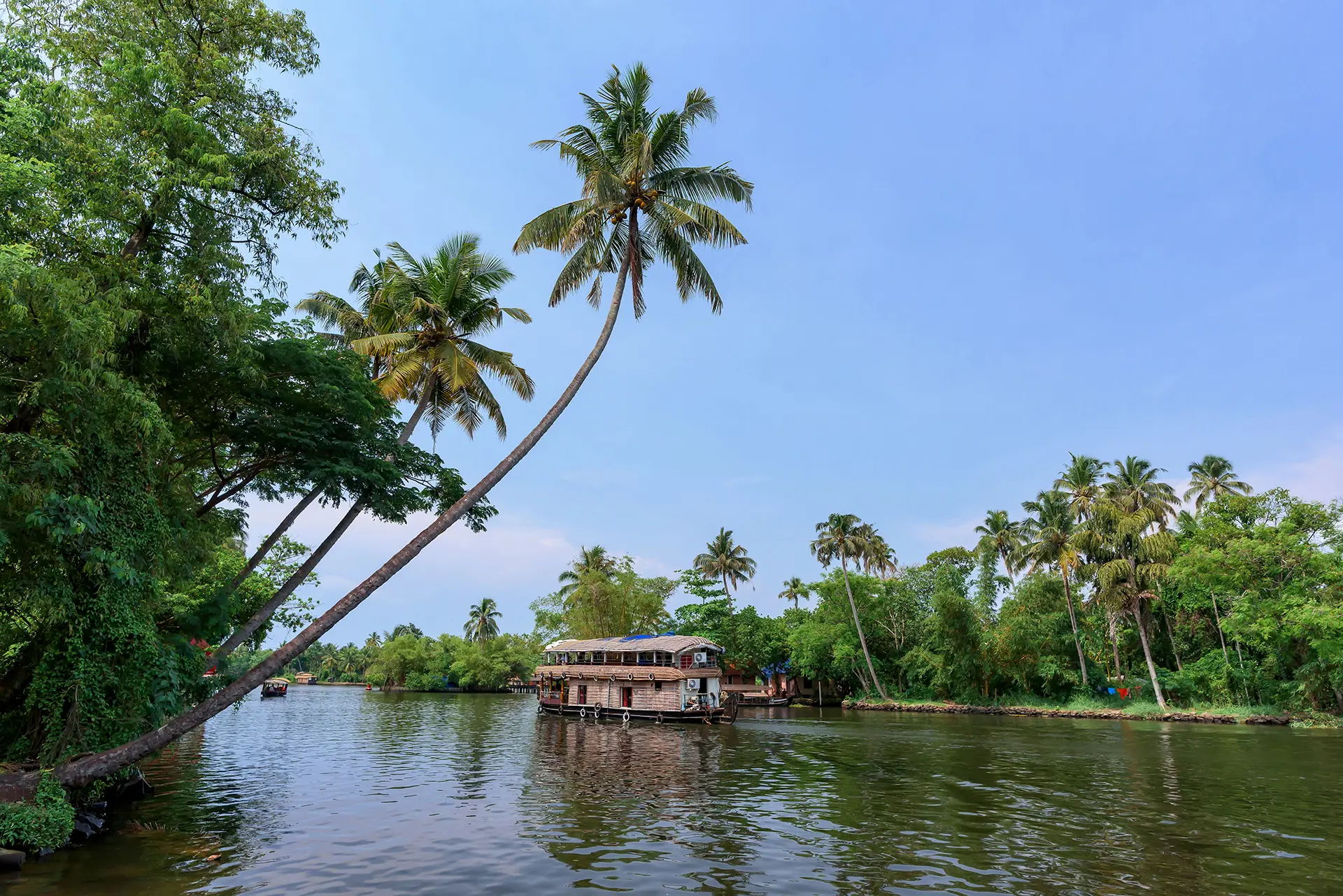 AS 49602800 Traditional Houseboat, Kerala, India