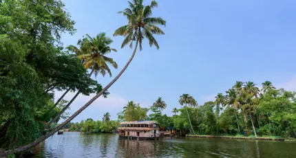 AS 49602800 Traditional Houseboat, Kerala, India