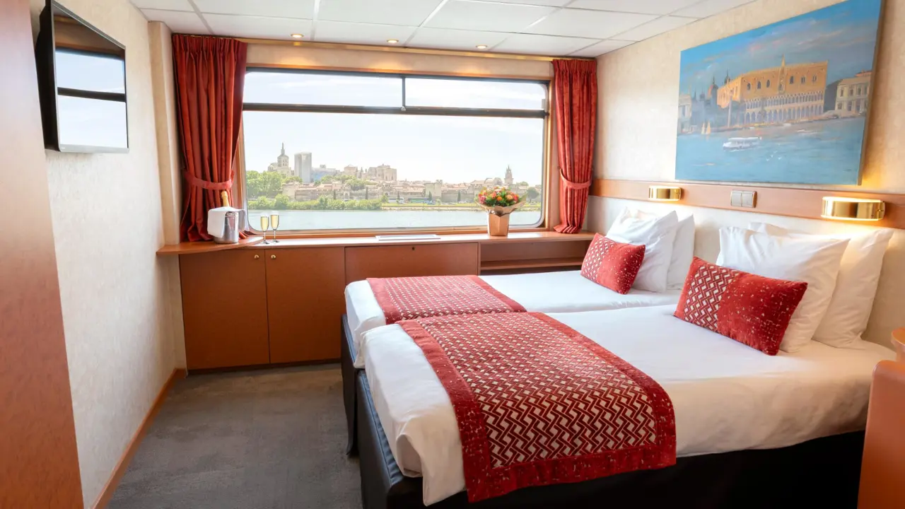 MS Rhone Princess cabin