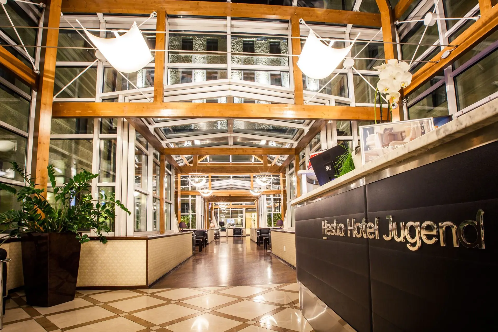 Hestia Hotel Jugend, Riga, reception