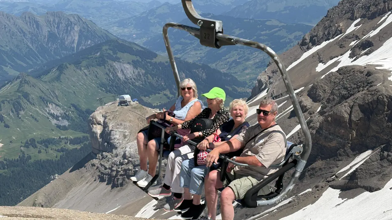 Newmarket customers, Glacier 3000