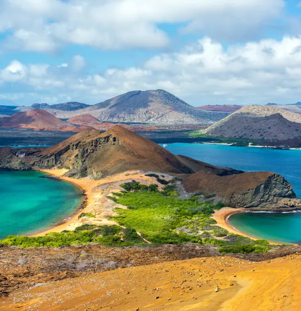 View of Bartolome Island, Galápagos Islands
