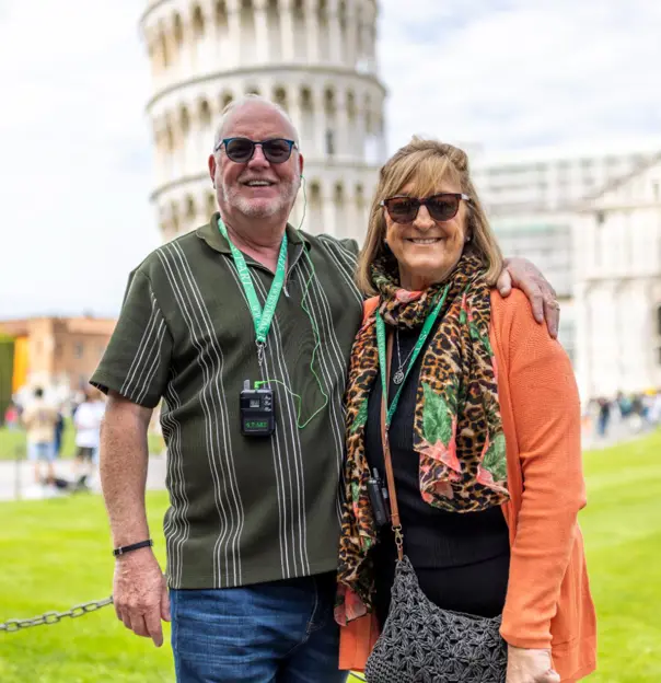 Newmarket Holiday customers, Pisa