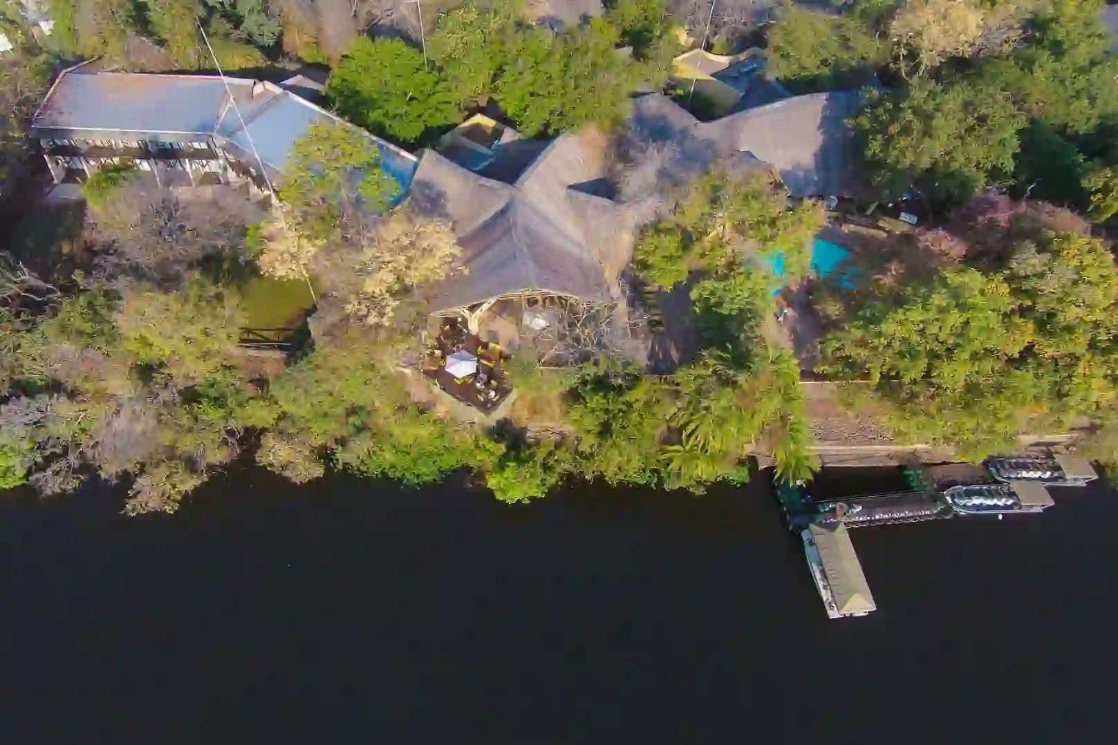 Chobe Safari Lodge Aerial 4