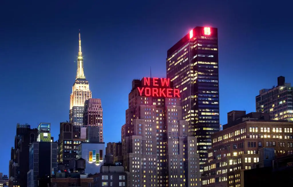 The New Yorker Hotel, New York City, exterior