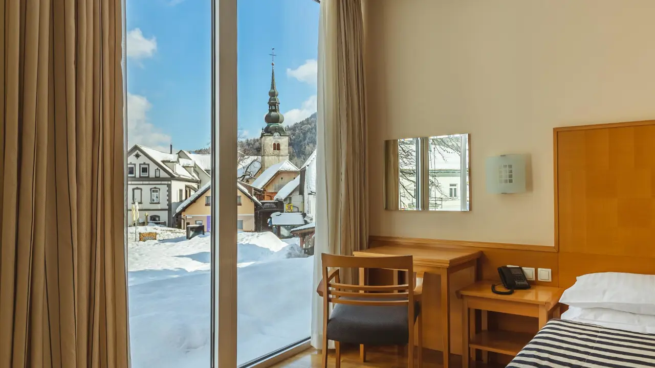 Hotel Kompas, Kranjska Gora, Bedroom View