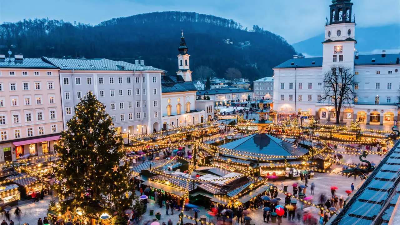 Christmas market, Salzburg