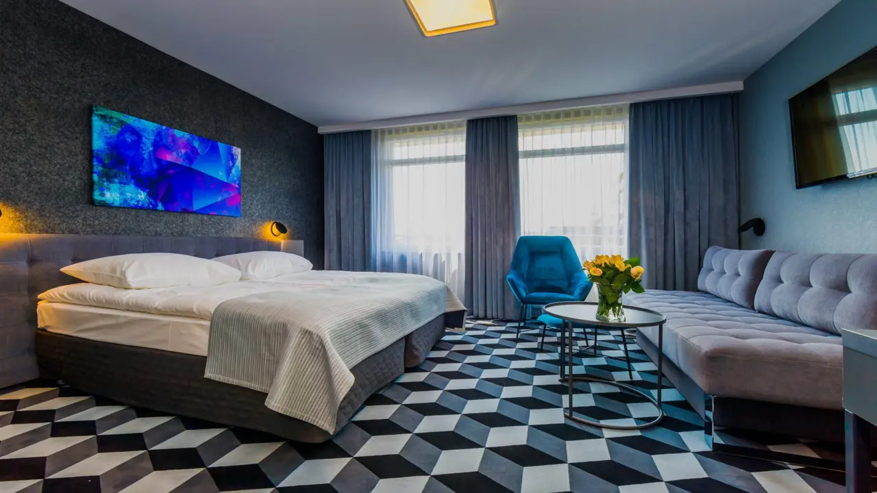 Wyspianski Hotel, Krakow, bedroom