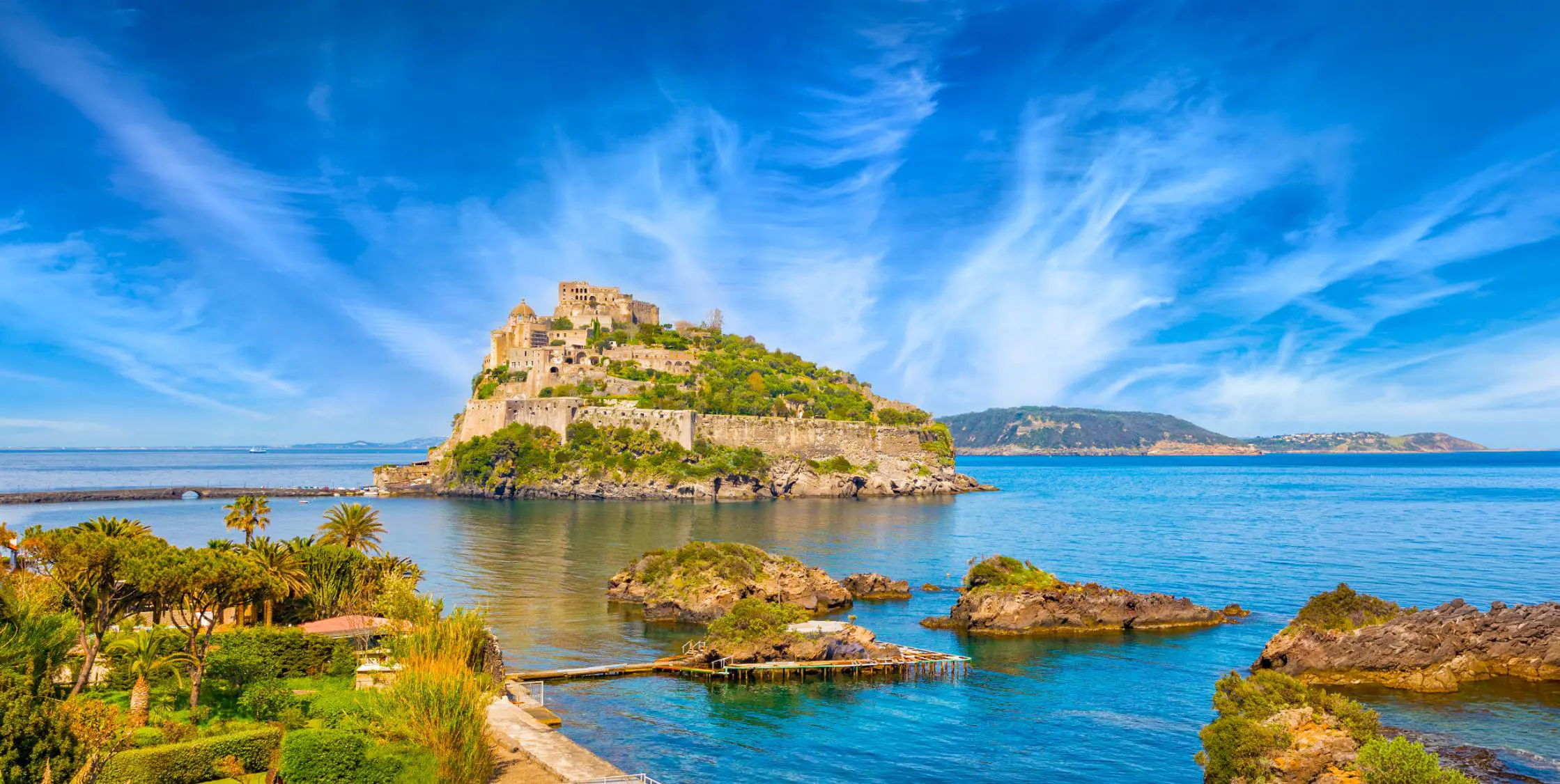 Aragonese Castle, Ischia, Gulf of Naples