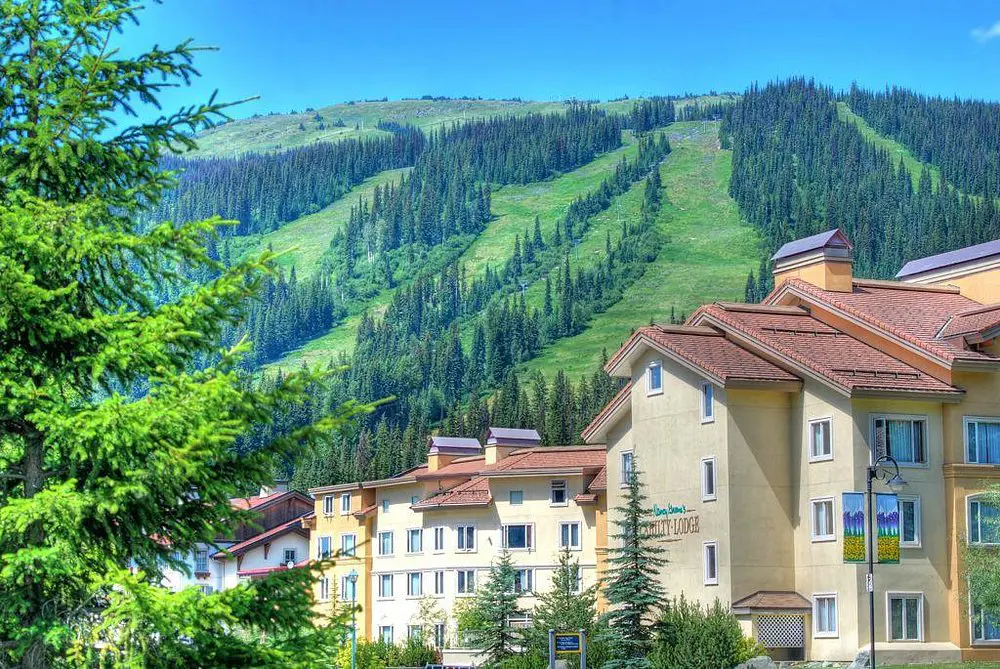 Nancy Greene’s Cahilty Lodge, Sun Peaks, view