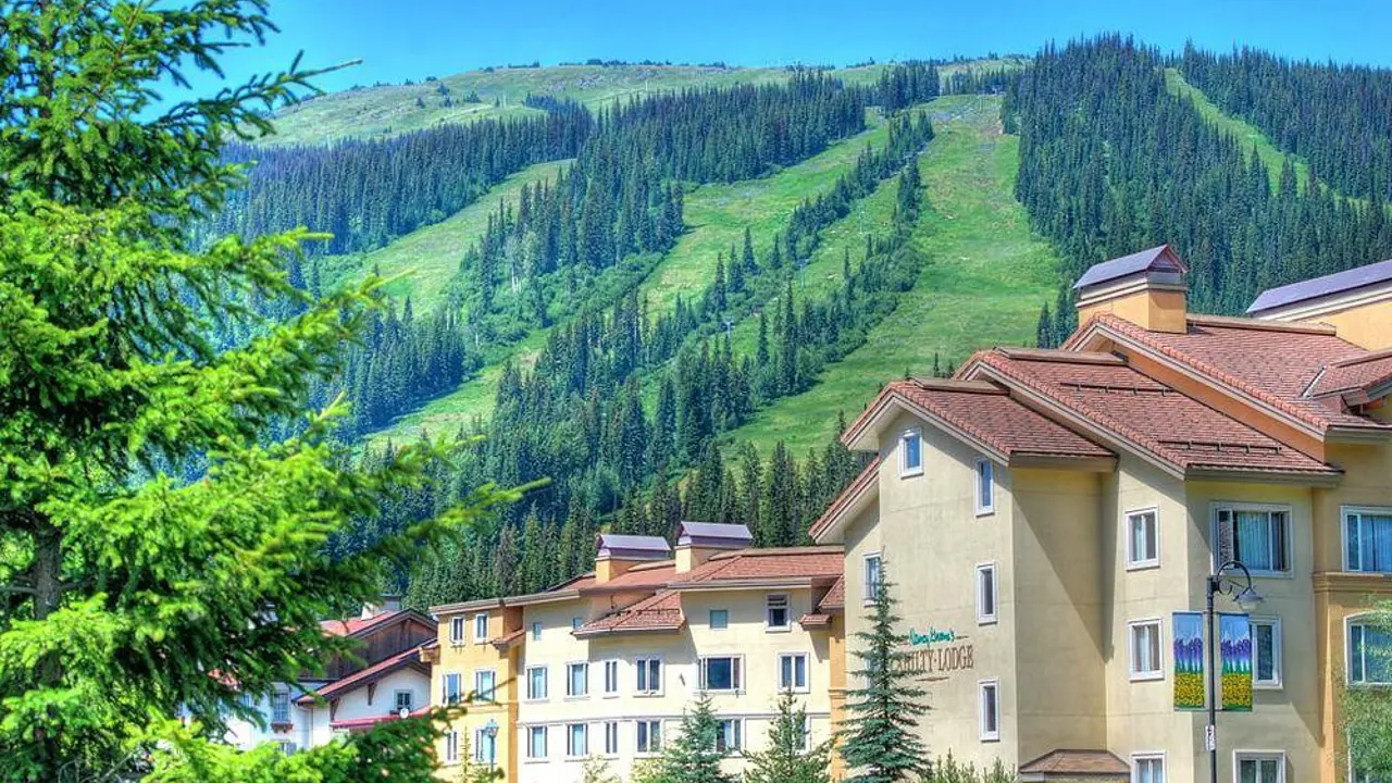 Nancy Greene’s Cahilty Lodge, Sun Peaks, view